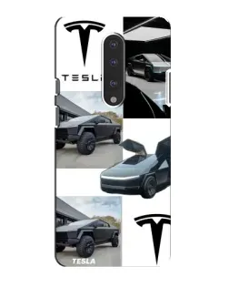Чохол для OnePlus 7 з картинкою «Колаж Cybertruck Tesla»