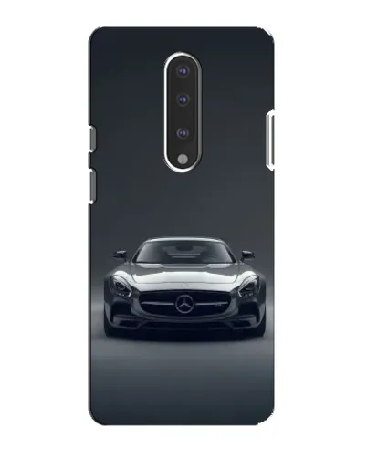 Чехол для OnePlus 7 с картинкой «Mercedes на черном»
