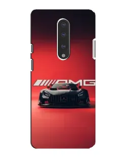 Чехол для OnePlus 7 с картинкой «Mercedes AMG — красная линия»