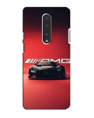 Чехол для OnePlus 7 с картинкой «Mercedes AMG — красная линия»