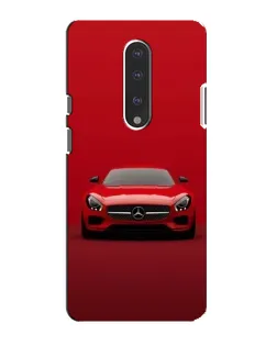 Чехол для OnePlus 7 с картинкой «Красный Mercedes AMG»