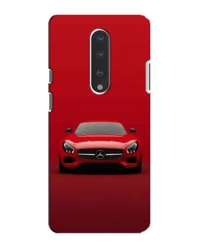 Чехол для OnePlus 7 с картинкой «Красный Mercedes AMG»