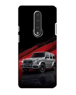 Чехол для OnePlus 7 с картинкой «Mercedes G-Class красный»