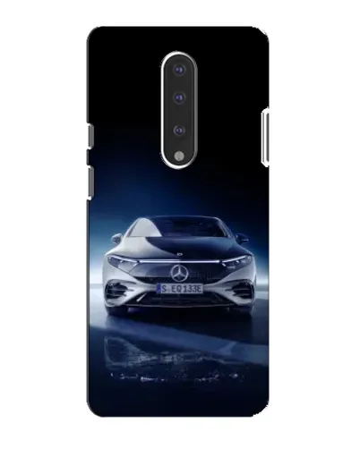 Чехол для OnePlus 7 с картинкой «Ночной Mercedes EQ»