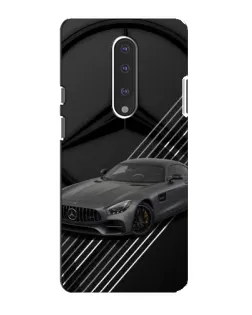 Чехол для OnePlus 7 с картинкой «Mercedes AMG — графика»