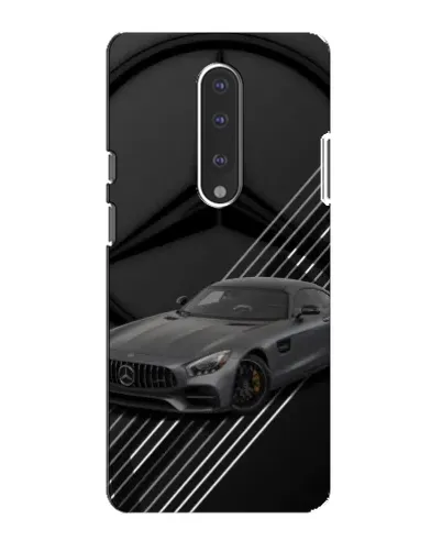 Чехол для OnePlus 7 с картинкой «Mercedes AMG — графика»