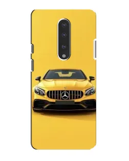 Чехол для OnePlus 7 с картинкой «Желтый Mercedes GT»