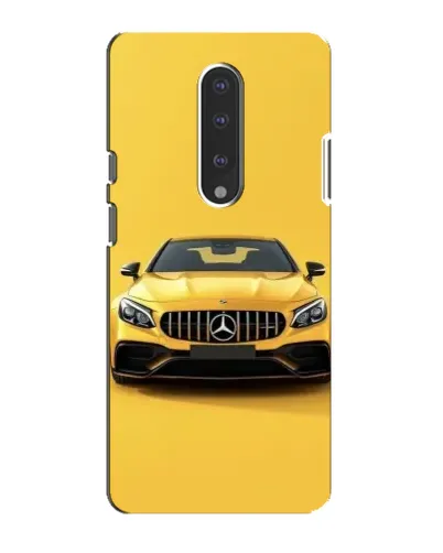 Чехол для OnePlus 7 с картинкой «Желтый Mercedes GT»
