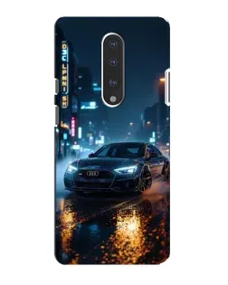 Чохол для OnePlus 7 з картинкою «Нічне місто та Audi» Чохол для OnePlus 7 з картинкою «Нічне місто та Audi»
