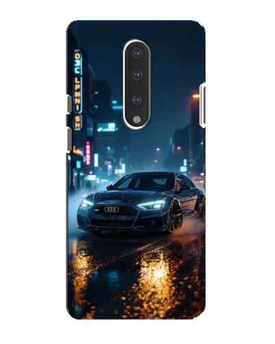 Чохол для OnePlus 7 з картинкою «Нічне місто та Audi» Чохол для OnePlus 7 з картинкою «Нічне місто та Audi»