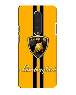 Чохол для OnePlus 7 з картинкою «Lamborghini Stripe жовтий»