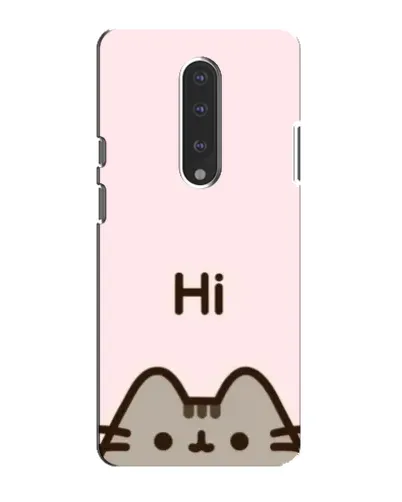 Чохол для OnePlus 7 з картинкою «Пушин каже Hi» Чохол для OnePlus 7 з картинкою «Пушин каже Hi»
