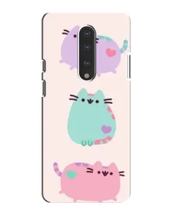 Чехол для OnePlus 7 с картинкой «Pusheen трио» Чехол для OnePlus 7 с картинкой «Pusheen трио»