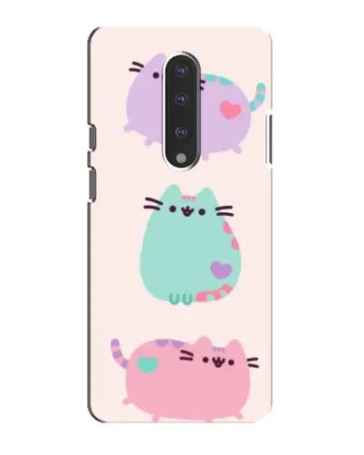 Чохол для OnePlus 7 з картинкою «Pusheen тріо» Чохол для OnePlus 7 з картинкою «Pusheen тріо»