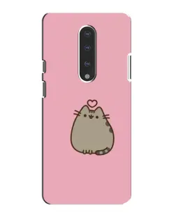 Чохол для OnePlus 7 з картинкою «Pusheen серце»