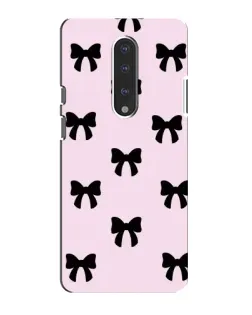 Чохол для OnePlus 7 з картинкою «Чорні банти Coquette»