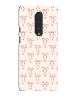 Чохол для OnePlus 7 з картинкою «Рожеві бантики Coquette»
