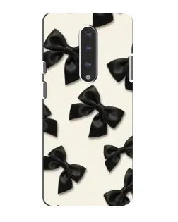Чохол для OnePlus 7 з картинкою «Чорні бантики»