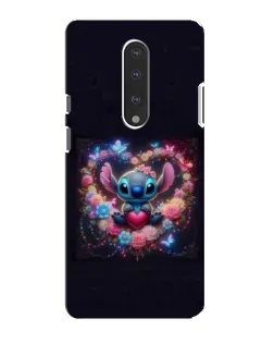 Чохол для OnePlus 7 з картинкою «Stitch у квітах»