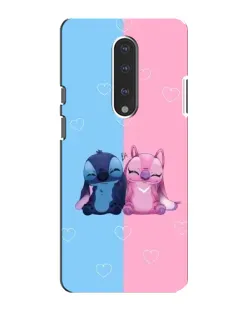 Чохол для OnePlus 7 з картинкою «Stitch та Angel Love»