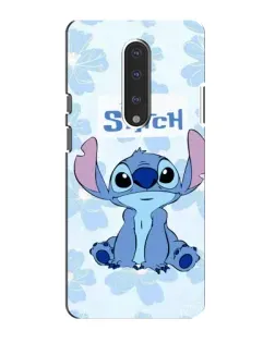 Чохол для OnePlus 7 з картинкою «Stitch серед квітів»