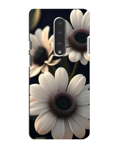 Чохол для OnePlus 7 з картинкою «Білі маргаритки макро»
