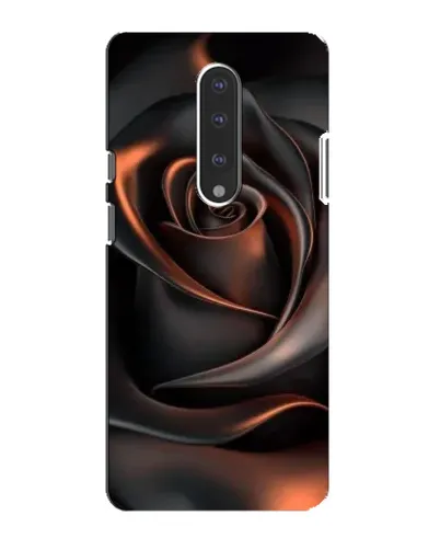 Чохол для OnePlus 7 з картинкою «Шовкова чорна троянда»