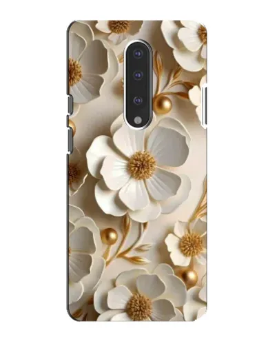 Чохол для OnePlus 7 з картинкою «Білі паперові квіти»