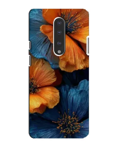 Чохол для OnePlus 7 з картинкою «Яскрава синьо-помаранчева флора» Чохол для OnePlus 7 з картинкою «Яскрава синьо-помаранчева флора»