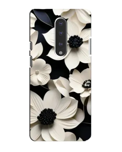 Чохол для OnePlus 7 з картинкою «Об'ємні білі квіти»