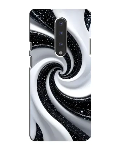 Чехол для OnePlus 7 с картинкой «Черно-белая спираль» Чехол для OnePlus 7 с картинкой «Черно-белая спираль»