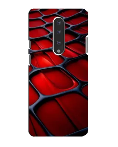 Чехол для OnePlus 7 с картинкой «Красная глянцевая сетка» Чехол для OnePlus 7 с картинкой «Красная глянцевая сетка»