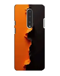 Чехол для OnePlus 7 с картинкой «Оранжевый разлом» Чехол для OnePlus 7 с картинкой «Оранжевый разлом»