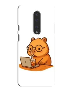 Чохол для OnePlus 7 з картинкою «Капібара з ноутбуком» Чохол для OnePlus 7 з картинкою «Капібара з ноутбуком»