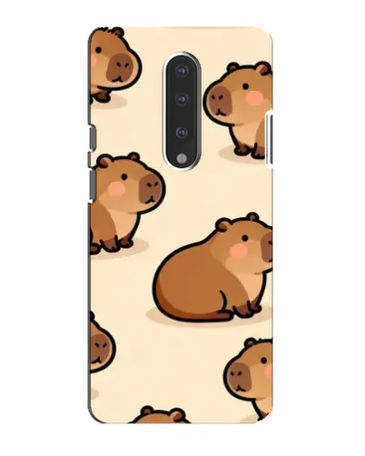 Чохол для OnePlus 7 з картинкою «Паттерн милих капібар» Чохол для OnePlus 7 з картинкою «Паттерн милих капібар»