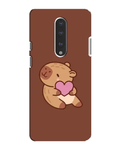 Чохол для OnePlus 7 з картинкою «Капібара з серцем» Чохол для OnePlus 7 з картинкою «Капібара з серцем»