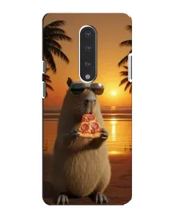 Чохол для OnePlus 7 з картинкою «Капібара з піцою» Чохол для OnePlus 7 з картинкою «Капібара з піцою»