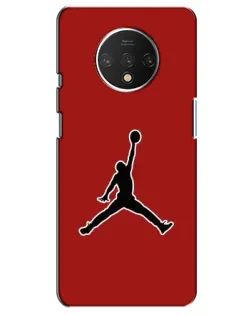 Чохол для OnePlus 7T з картинкою «Jordan Red Back»