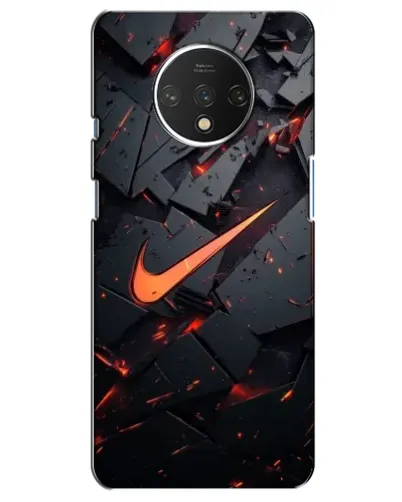 Чохол для OnePlus 7T з картинкою «Nike — ефект розломів» Чохол для OnePlus 7T з картинкою «Nike — ефект розломів»