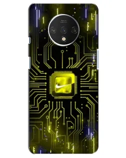 Чохол для OnePlus 7T з картинкою «Nike — золота іскра» Чохол для OnePlus 7T з картинкою «Nike — золота іскра»