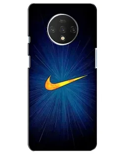 Чохол для OnePlus 7T з картинкою «Синій пульс Nike» Чохол для OnePlus 7T з картинкою «Синій пульс Nike»