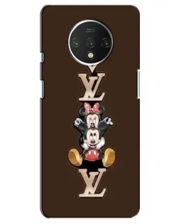 Чохол для OnePlus 7T з картинкою «LV та Міккі Маус»