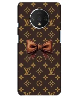 Чохол для OnePlus 7T з картинкою «LV з бантом»