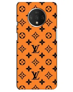 Чохол для OnePlus 7T з картинкою «Помаранчевий стиль LV»