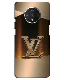 Чохол для OnePlus 7T з картинкою «LV — золоте сяйво»