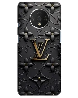 Чохол для OnePlus 7T з картинкою «Шкіряна текстура LV»