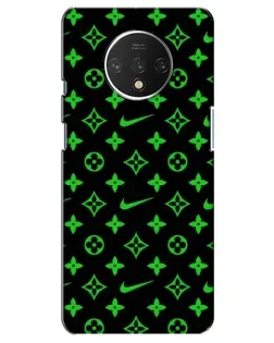 Чохол для OnePlus 7T з картинкою «Неоновий принт LV»