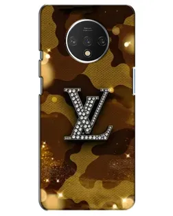 Чохол для OnePlus 7T з картинкою «Камуфляжний Louis Vuitton»