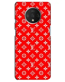 Чохол для OnePlus 7T з картинкою «Яскравий паттерн LV»