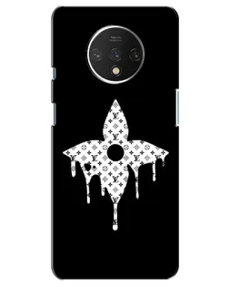Чохол для OnePlus 7T з картинкою «Квіткова монограма»